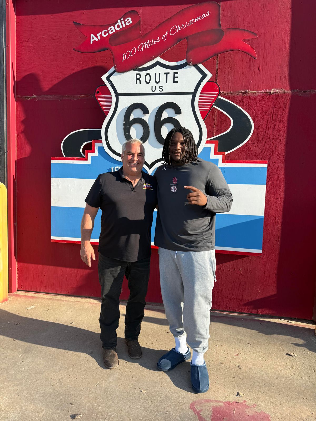 Ed Gouchenour, owner of Chicken Shack of Arcadia, Oklahoma